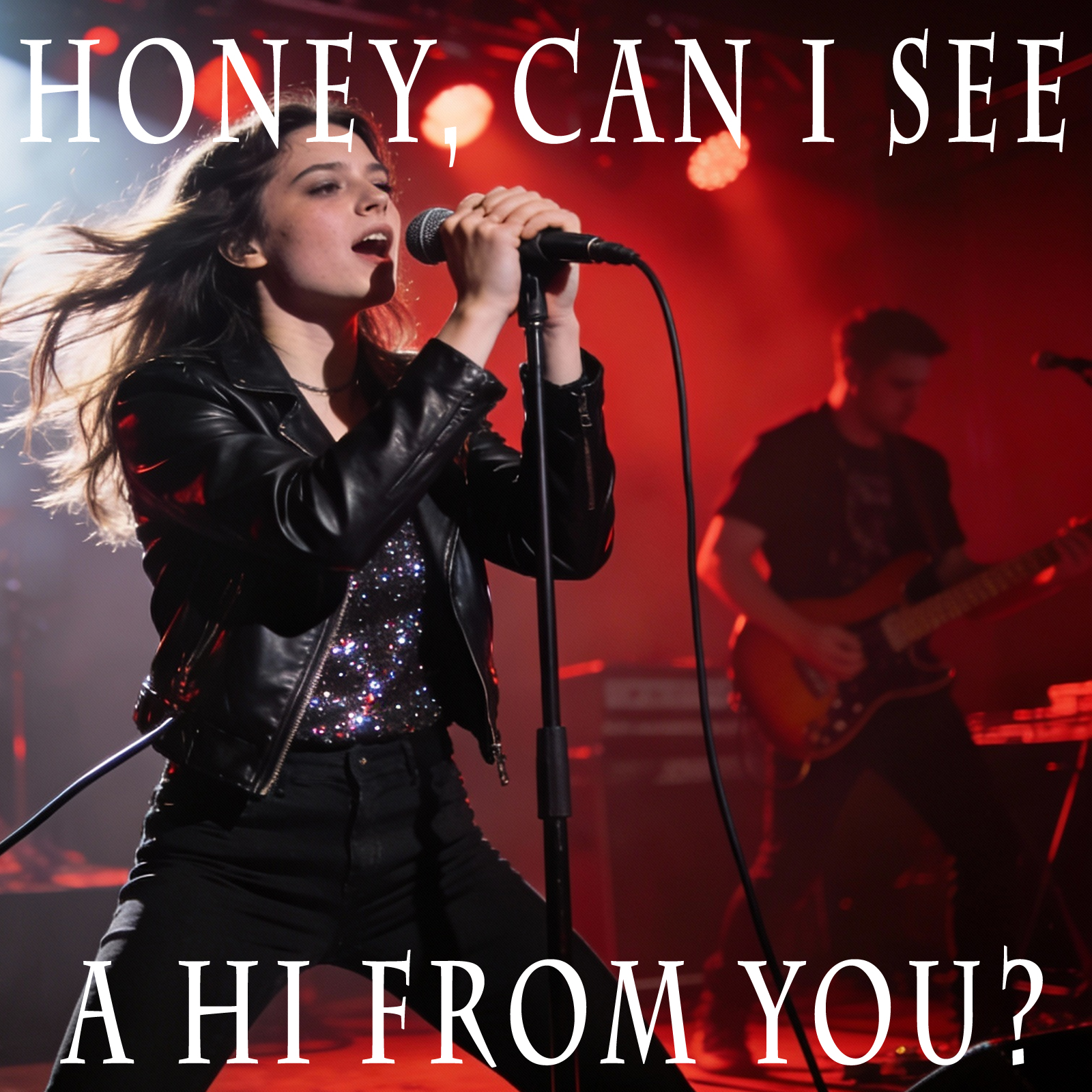 Honey can I see a hi from you - Pop1