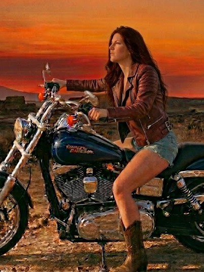 Lonley Harley Babe