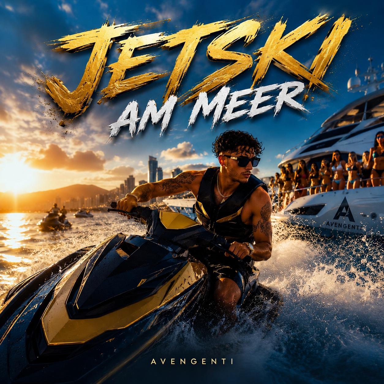 Jetski am Meer