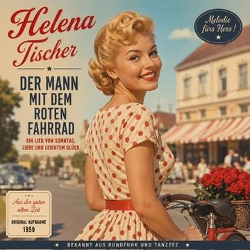 Der Mann mit dem roten Fahrrad