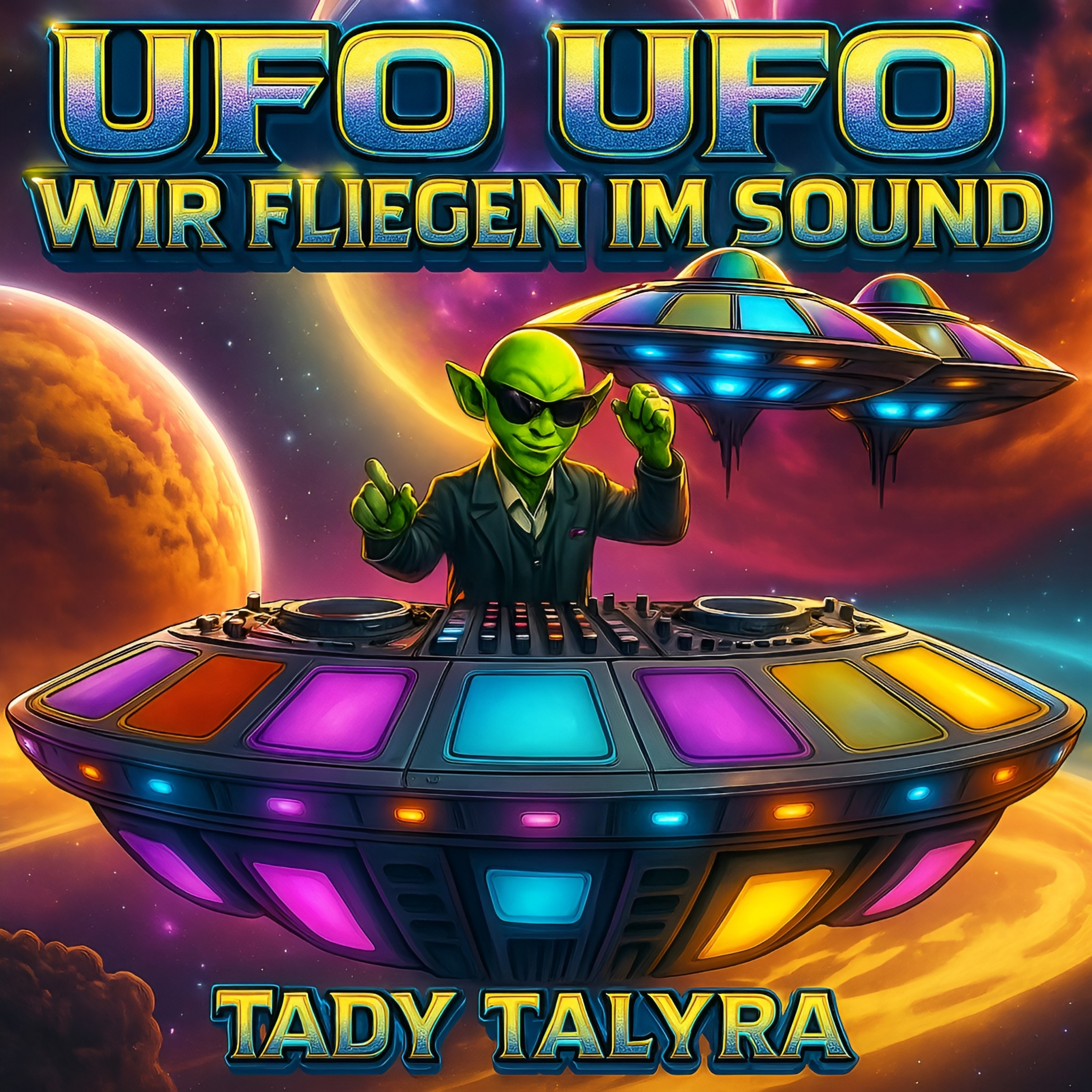 Ufo Ufo wir fliegen im Sound