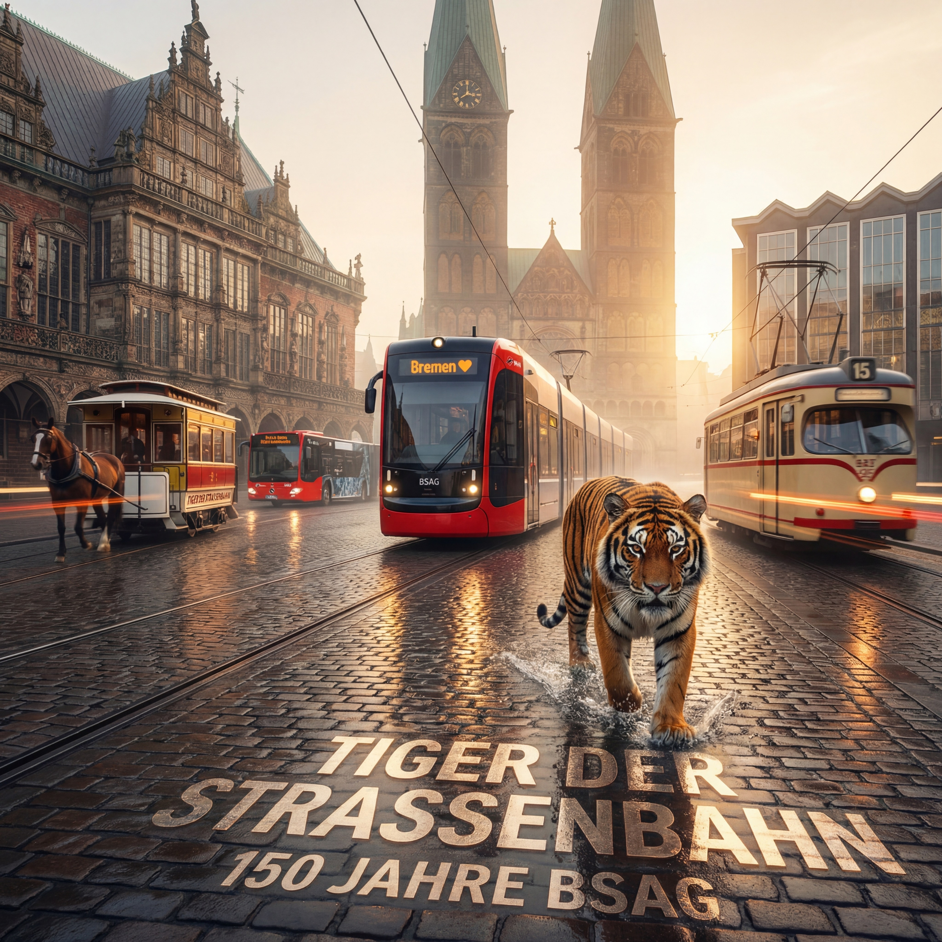 150 Jahre BSAG (Tigers Cut)