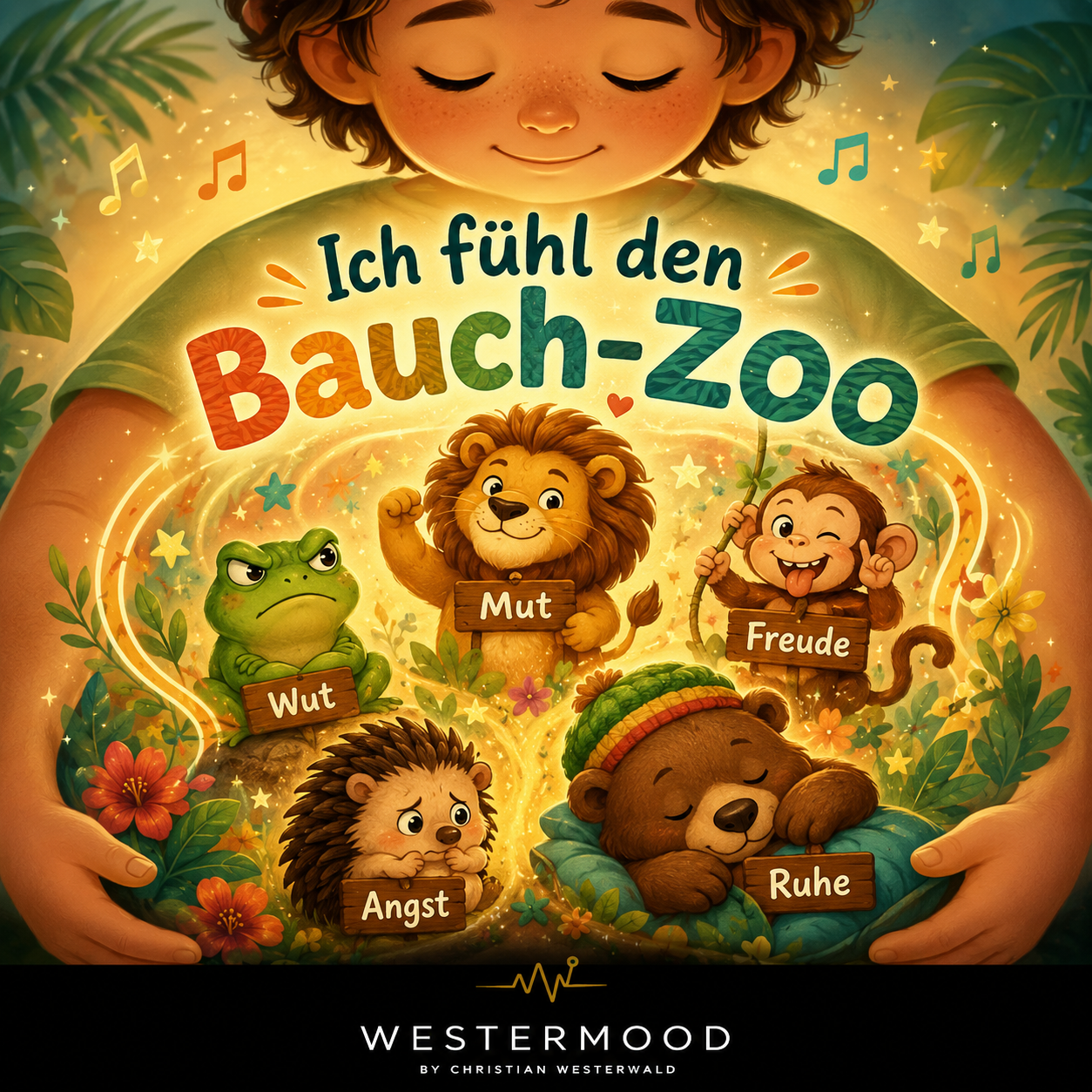 Ich fühle den Bauch-Zoo